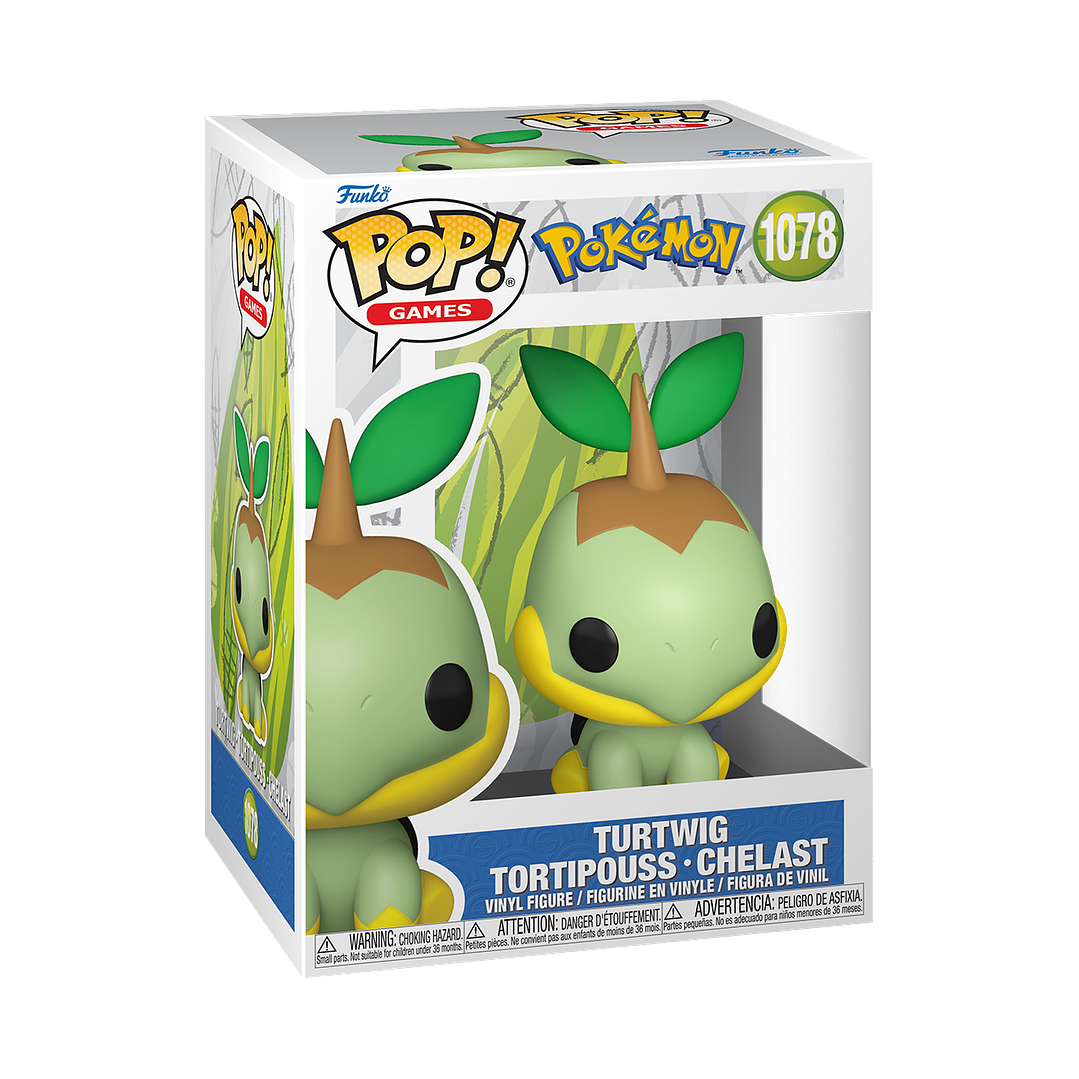 Turtwig #1078 - POP! Games Pokémon 2
