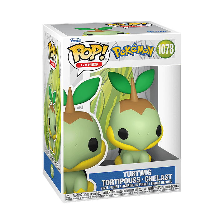 Turtwig #1078 - POP! Games Pokémon 2