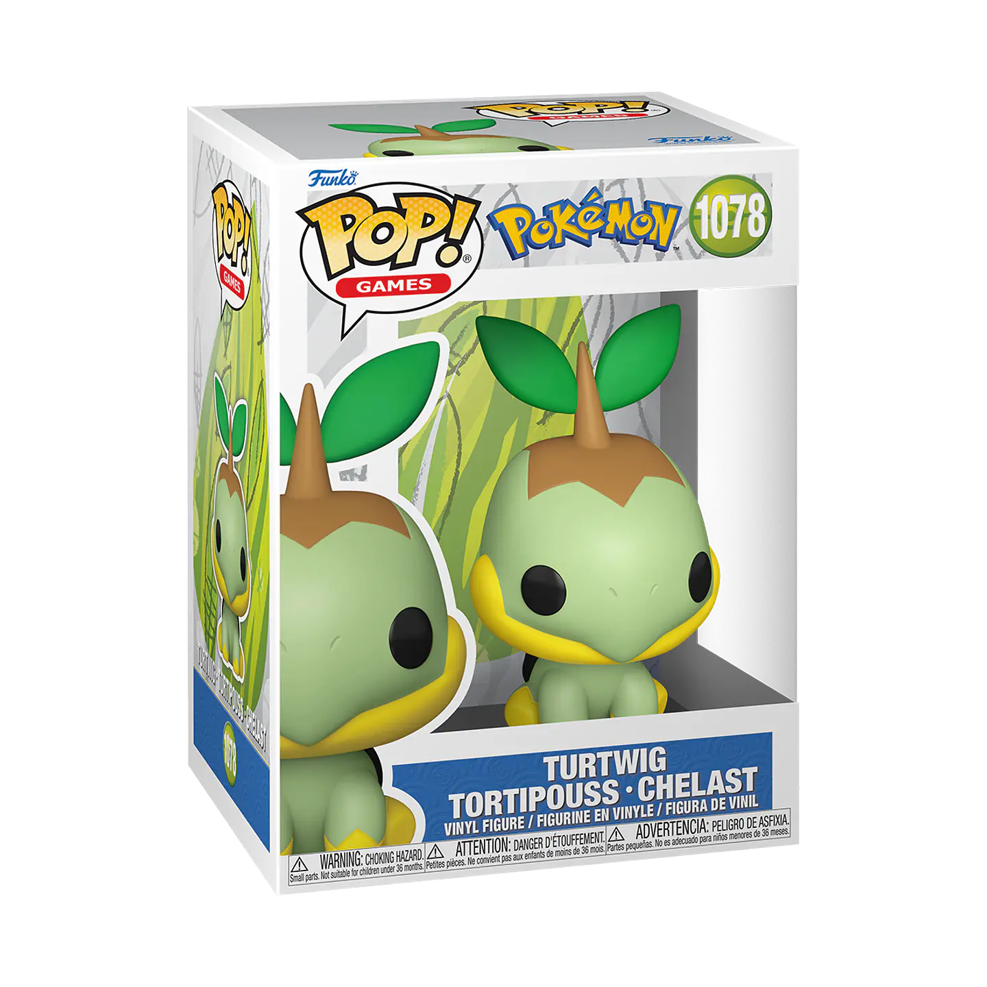Turtwig #1078 - POP! Games Pokémon 2