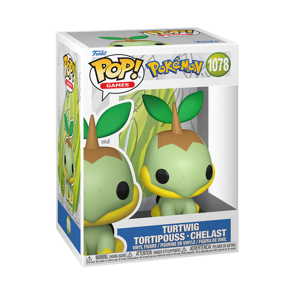 Turtwig #1078 - POP! Games Pokémon 2