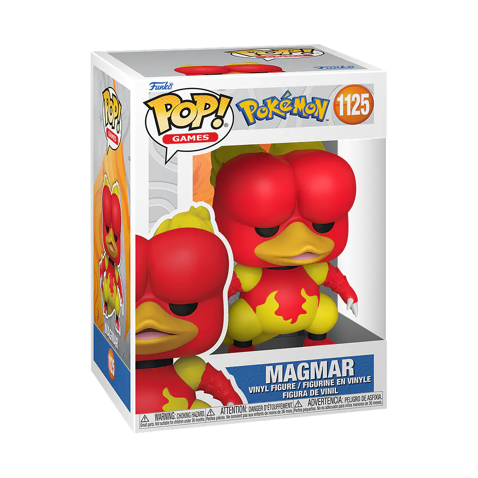 Magmar #1125 - POP! Games Pokémon 2