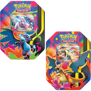 Mega Charizard X&Y Collector's Tin (4 Boosters)