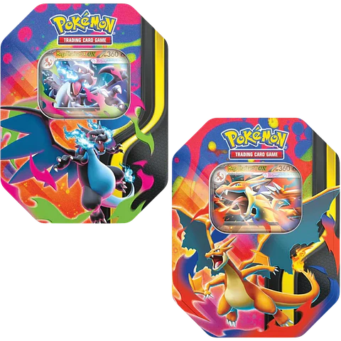 Mega Charizard X&Y Collector's Tin (4 Boosters)