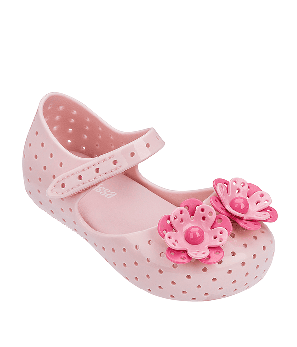 Sapato Furadinha Flower - Mini Melissa