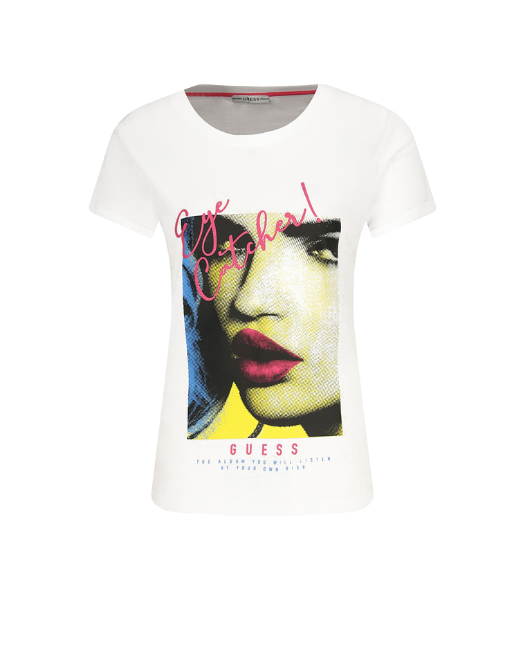 T-shirt Print Eye Catcher- Guess