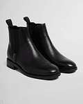 Botas em Pele Chelsea Fayy Preto - Gant