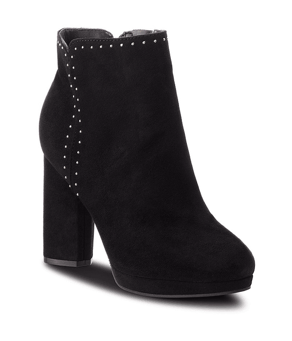 Bota de Salto com Tachas em Suede - Guess