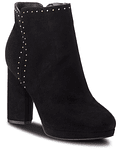 Bota de Salto com Tachas em Suede - Guess