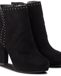 Bota de Salto com Tachas em Suede - Guess