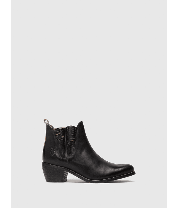 Bota Texana Tudo Preto - Fly London