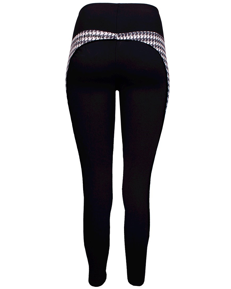 Leggings com Padrão Pied Poule - SAHOCO