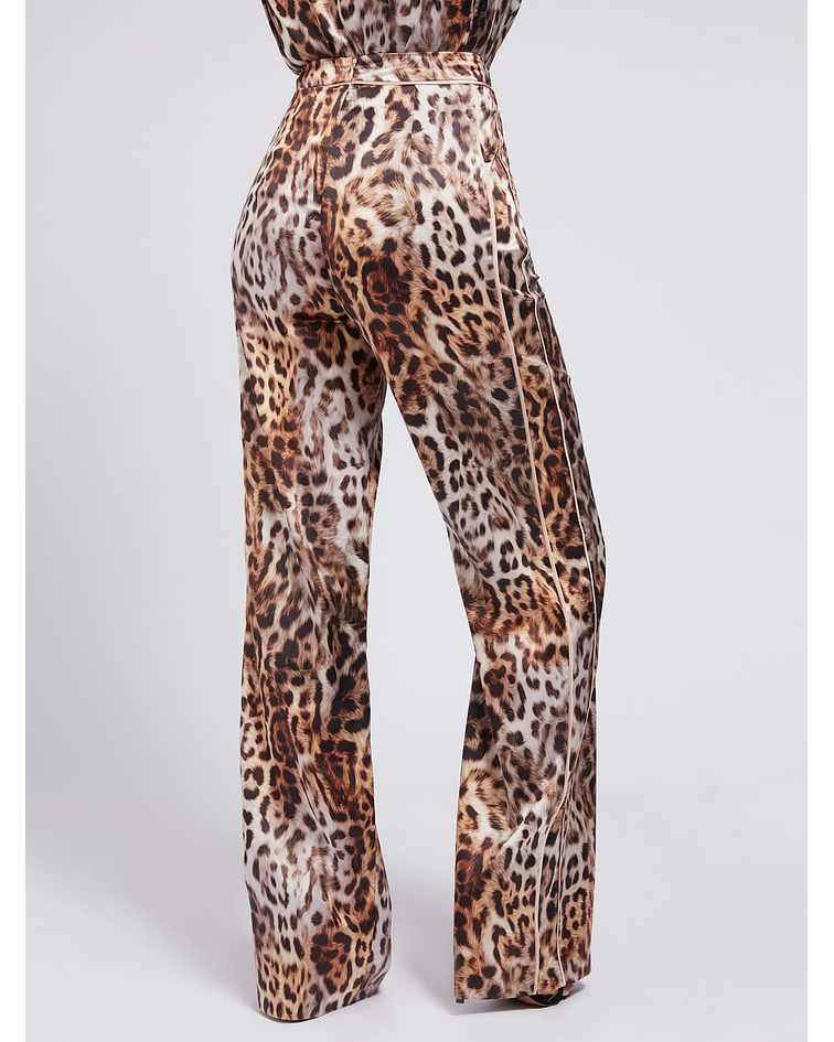 Calças Pantalonas Animal Print - Guess Marciano