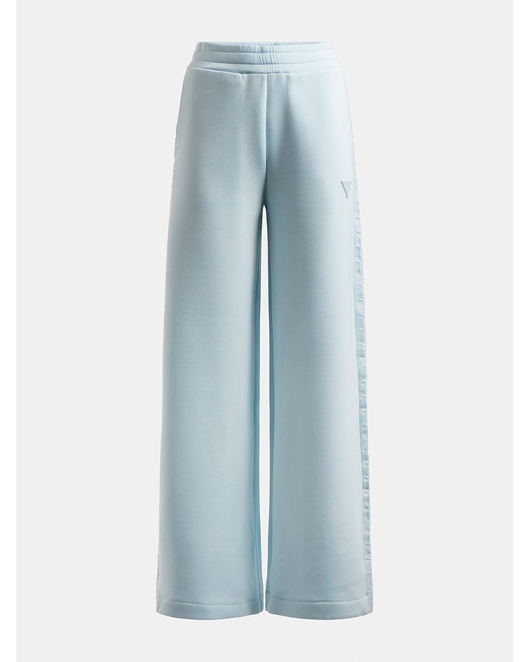 Calças Pantalonas em Neoprene Allie Azul - Guess