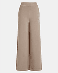 Calças Pantalonas em Neoprene Allie Taupe - Guess