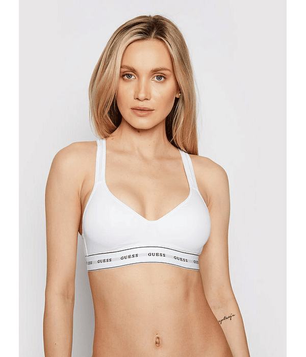 Sutiã / Top Desportivo Carrie Branco - Guess