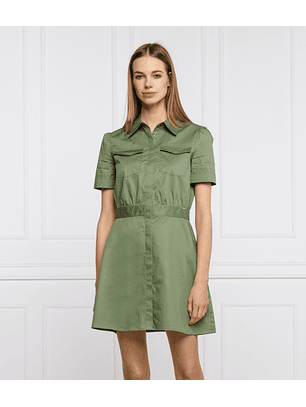 Vestido Safari Reyna Verde - Guess