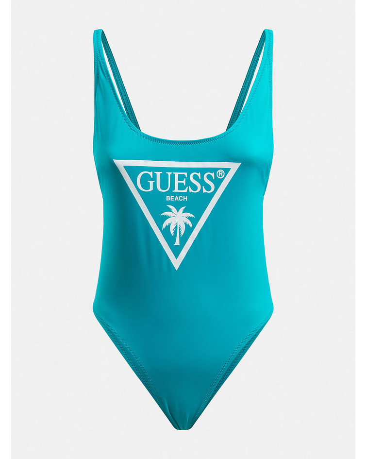 Fato de Banho Logo Azul - Guess