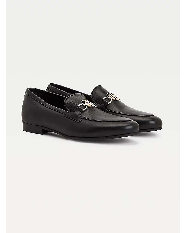 Mocassins em Pele Loafer - Tommy Hilfiger 