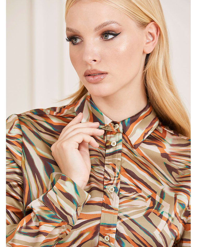 Camiseiro com Print Manuela - Guess Marciano