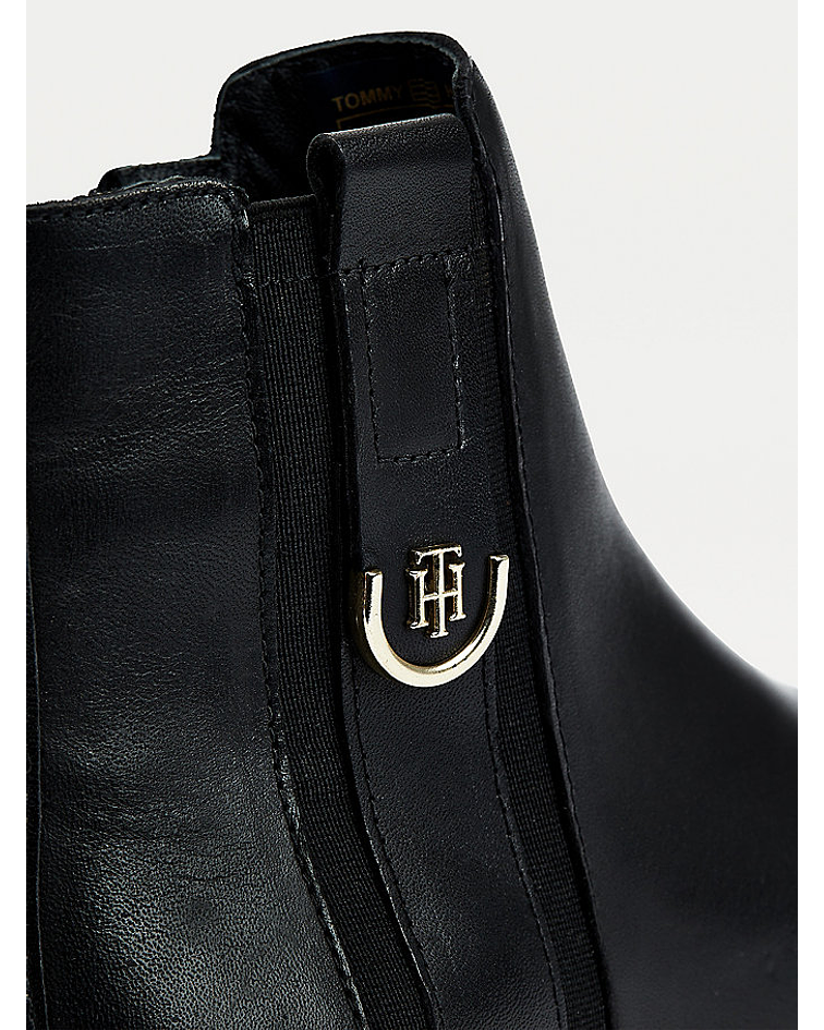 Bota Chelsea TH Hardware Leather - Tommy Hilfiger