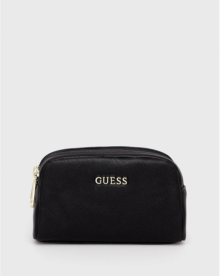 Necessaire Duplo Fecho Vannile Preto - Guess