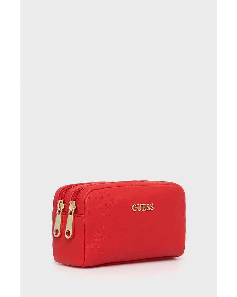 Necessaire Duplo Fecho Vannile Vermelho - Guess 