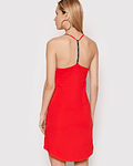 Vestido de Alças com Triângulo Vermelho - Guess 