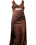 Vestido de Alças Mystical Wave - SAHOCO