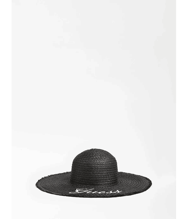 Chapéu de Palha Preto - Guess 