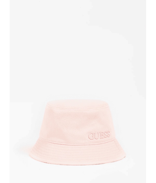 Chapéu Bucket Cessily em Algodão Rosa - Guess