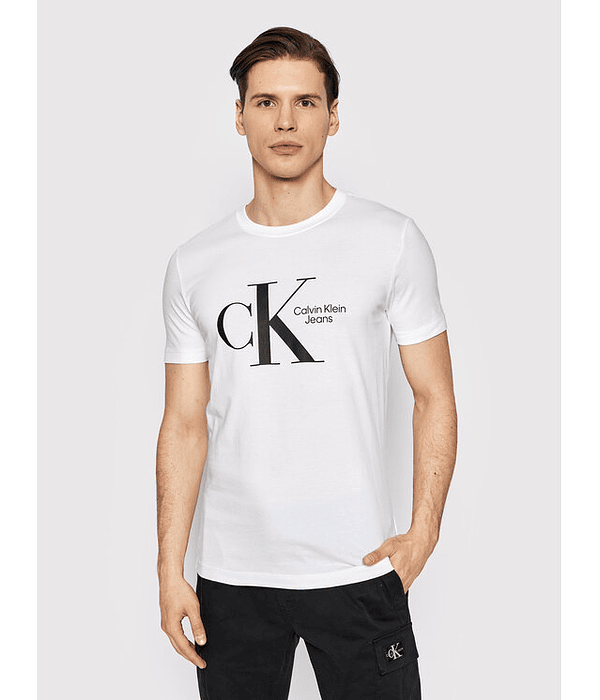 T-shirt Masculina Dynamic Branco - Calvin Klein 