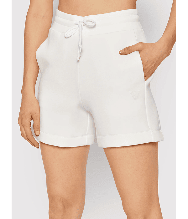 Calções em Neoprene Elly Branco - Guess