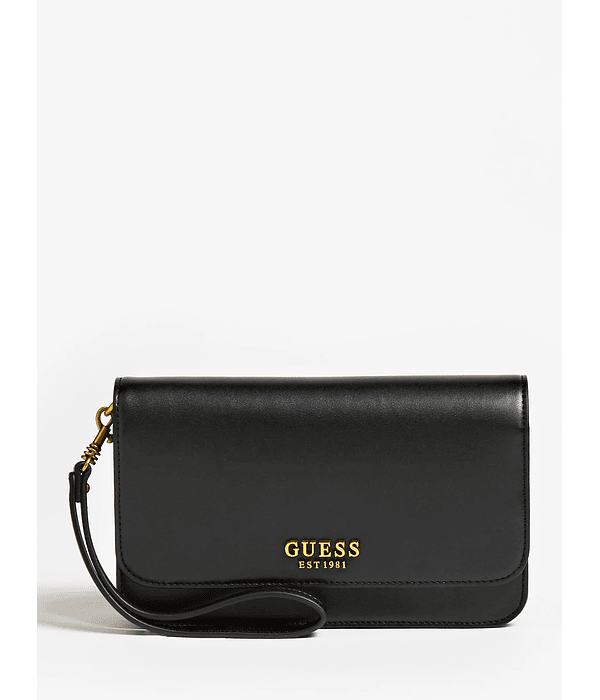 Carteira / Clutch Laurel Preto - Guess 