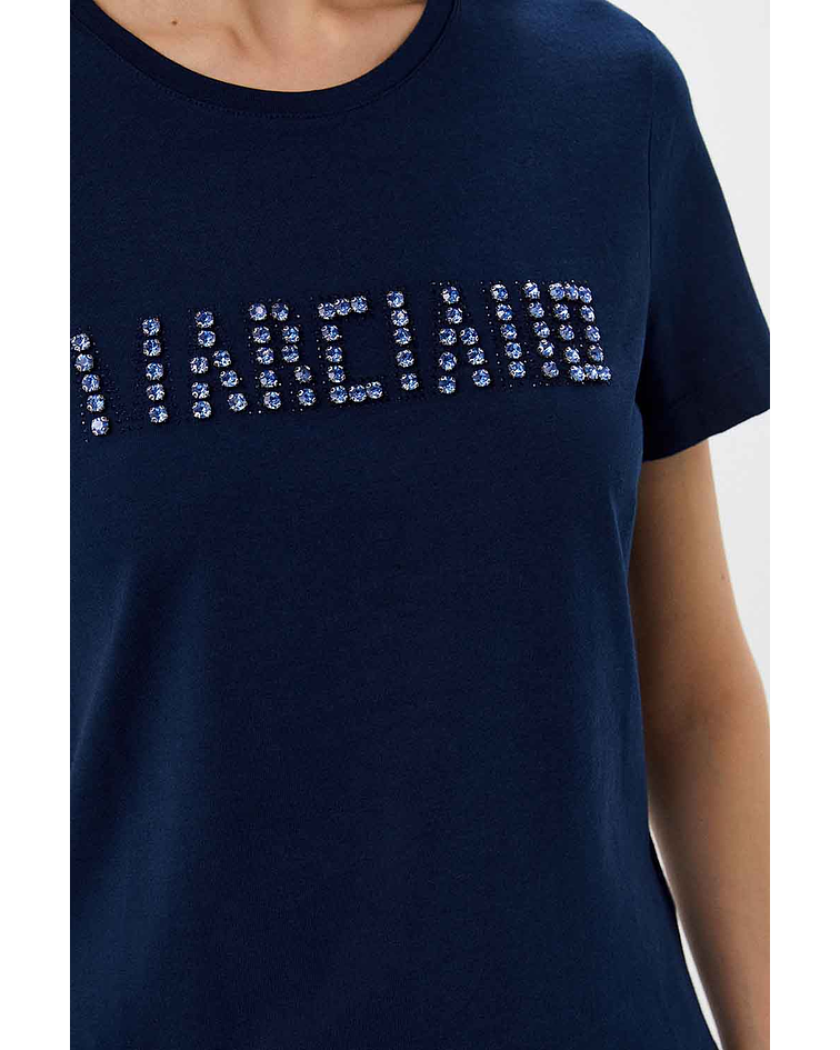 T-shirt Samira Azul - Guess Marciano