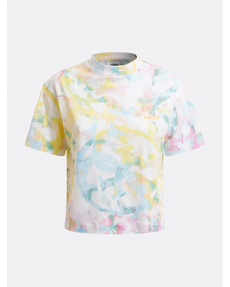 T-shirt Ashleigh com Padrão Tie Dye - Guess 