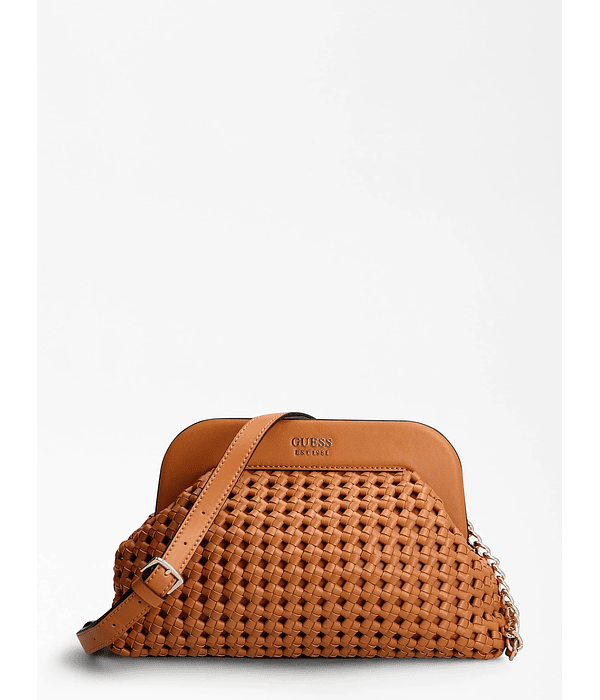 Crossbody / Clutch Encanastrada Sicilia Camel - Guess