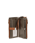 Carteira com Compartimento para Telemóvel Eco Brenton Camel - Guess 