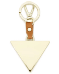Porta-chaves Triangular Saffiano Camel - Guess