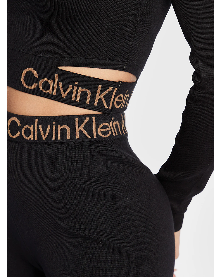 Camisola em Malha com Recortes - Calvin Klein 