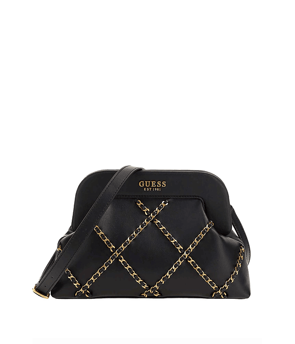 Mala de Mão / Crossbody Abey com Corrente - Guess