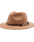 Chapéu de Aba Fedora Camel - Guess