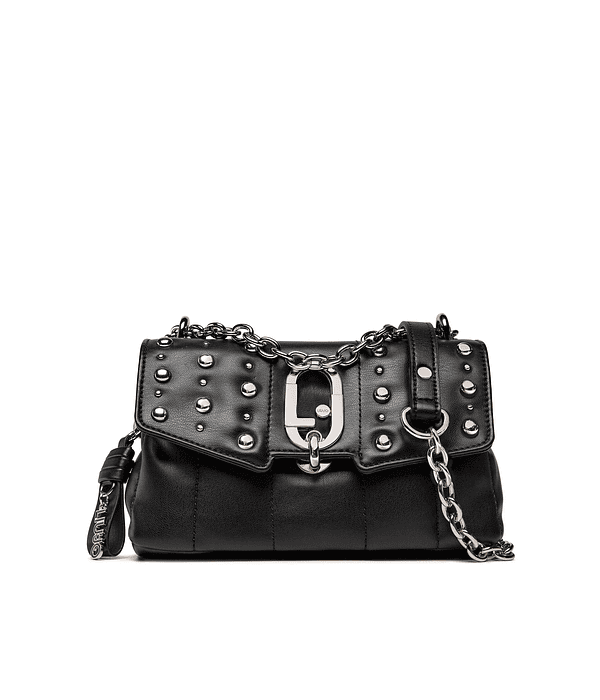 Mala de Ombro / Crossbody com Tachas Preto - Liu Jo