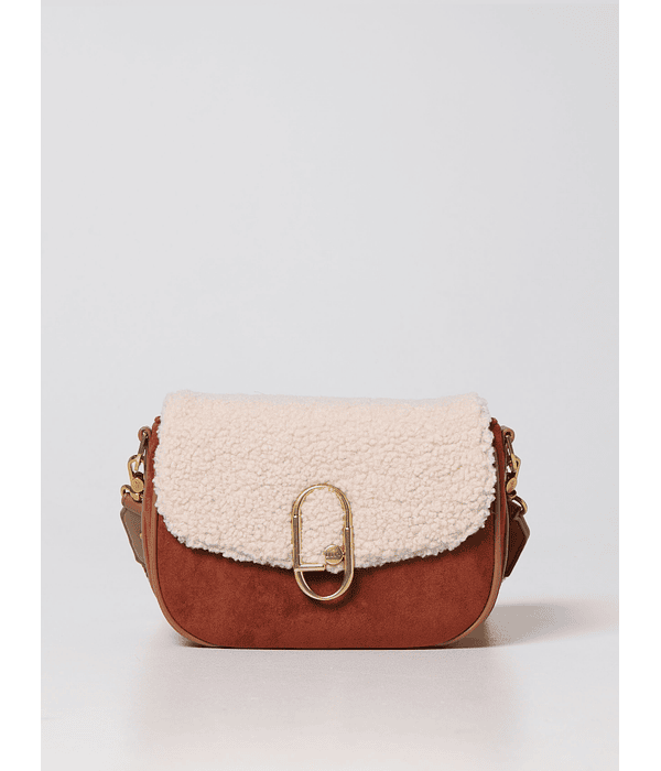 Crossbody Arredondada com Pelo - Liu Jo  