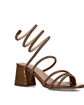 Sandália de Enrrolar Lepus Bronze - Menbur 