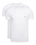 Pack 2 T-shirts Slim Básica Branca - GUESS 