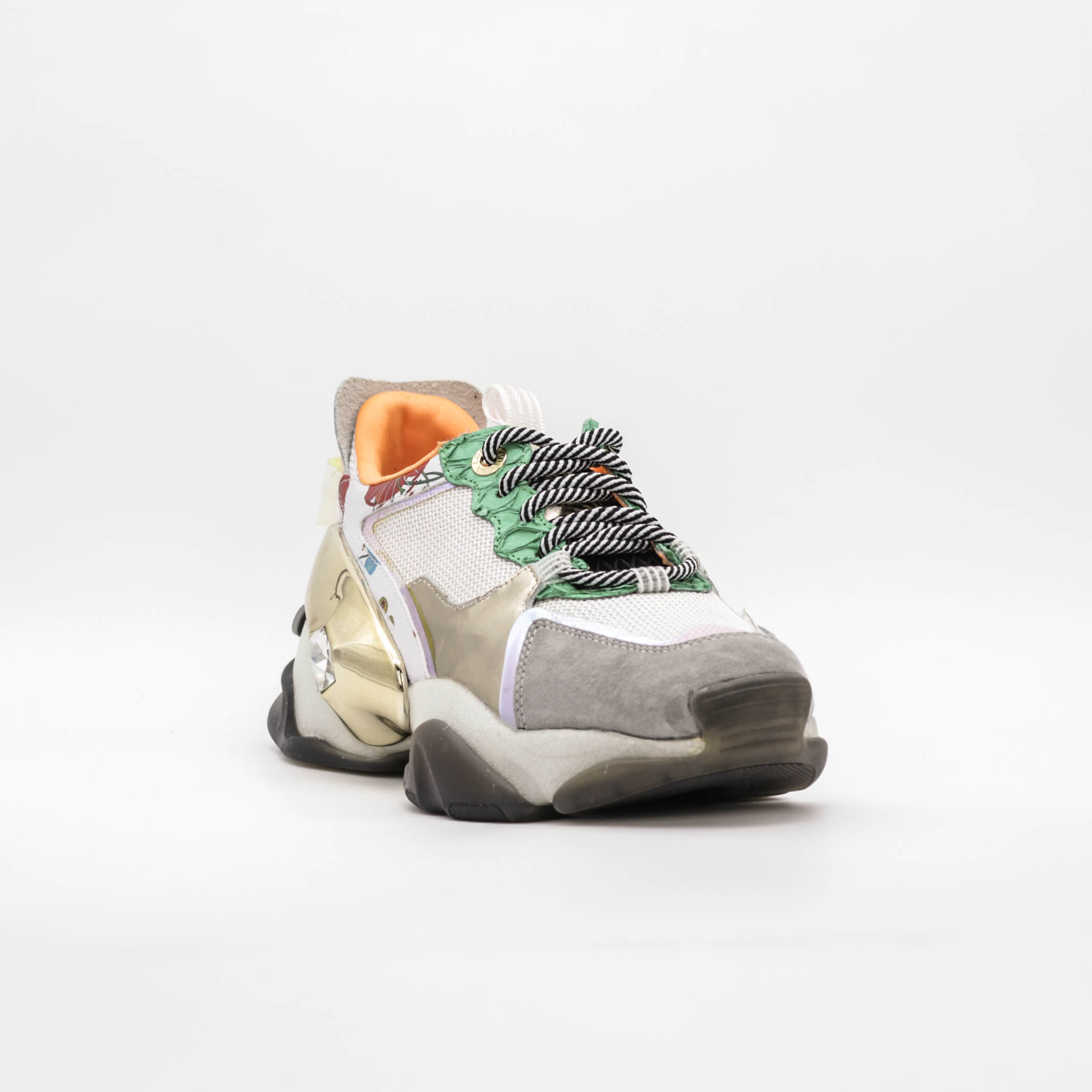 Ténis Chuncky G168-2 Floral - Exé  2