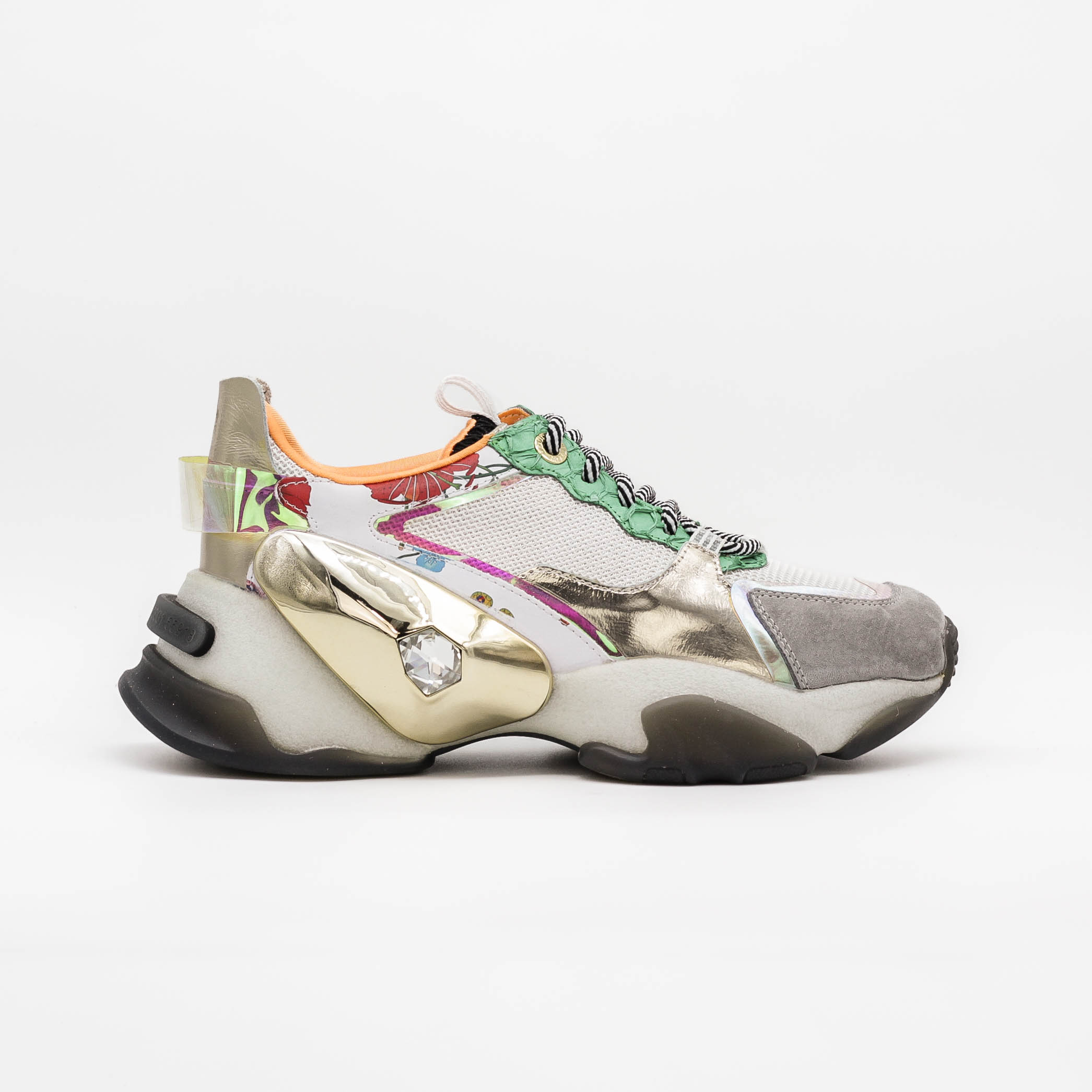 Ténis Chuncky G168-2 Floral - Exé  1