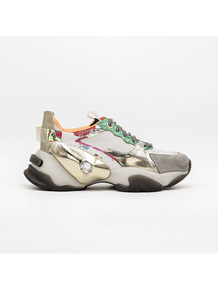 Ténis Chuncky G168-2 Floral - Exé 