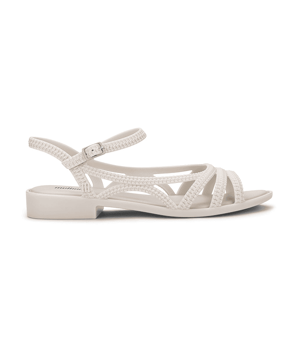 Sandália Rasteira Femme Classy Sandal Branco - Melissa 