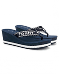 Chinelo de Cunha Azul Webbing H - Tommy Hilfiger 